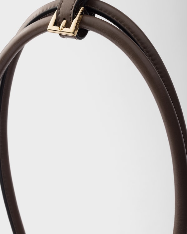 Prada Bonnie medium leather handbag - Clay Prada Bonnie medium leather handbag - Clay