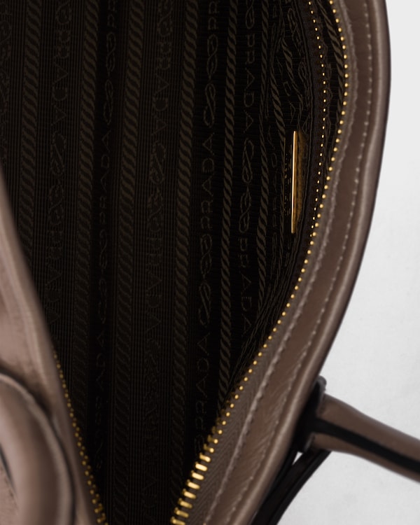 Prada Bonnie medium leather handbag - Clay Prada Bonnie medium leather handbag - Clay