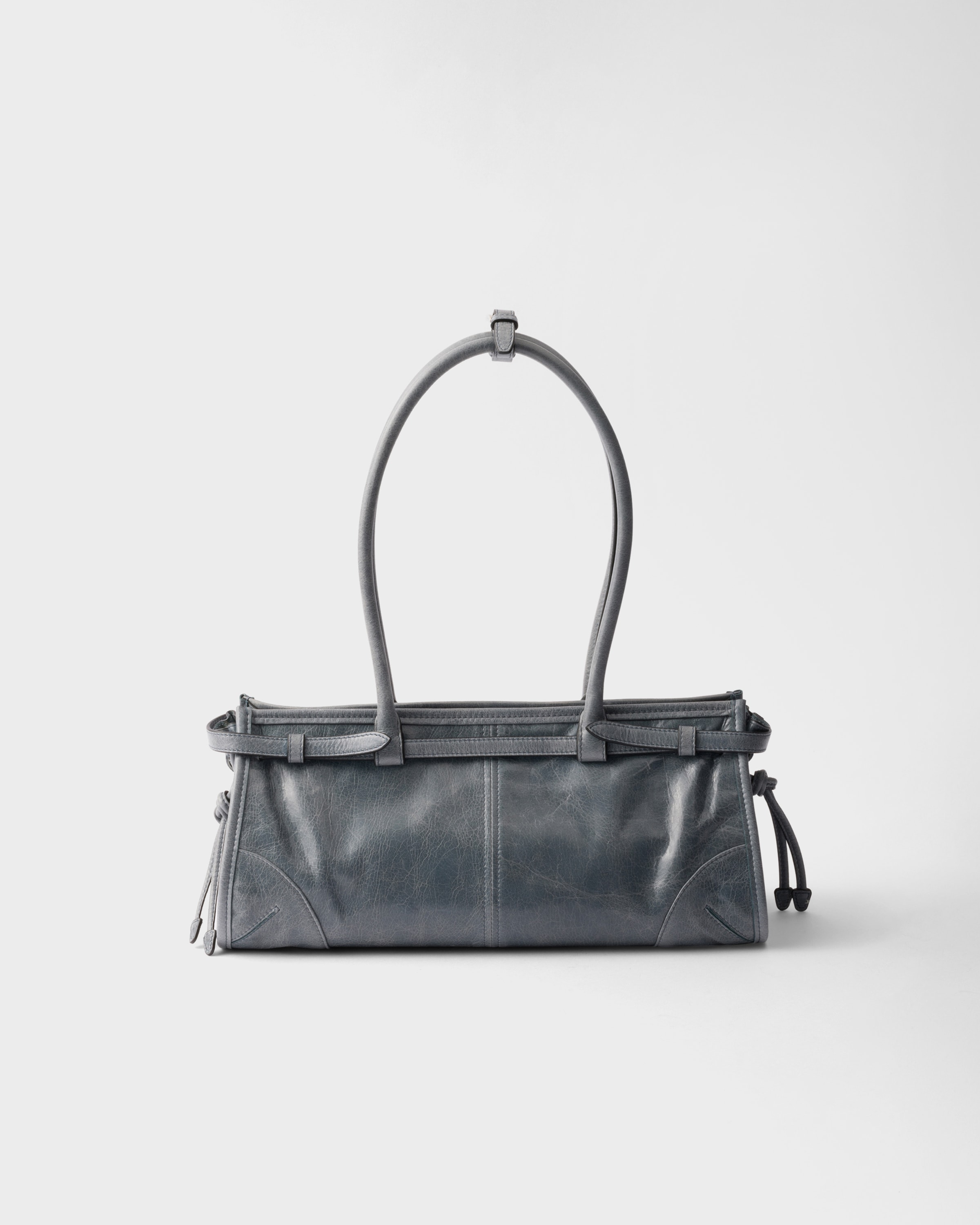 Air Force Blue Prada Bonnie medium leather handbag | PRADA