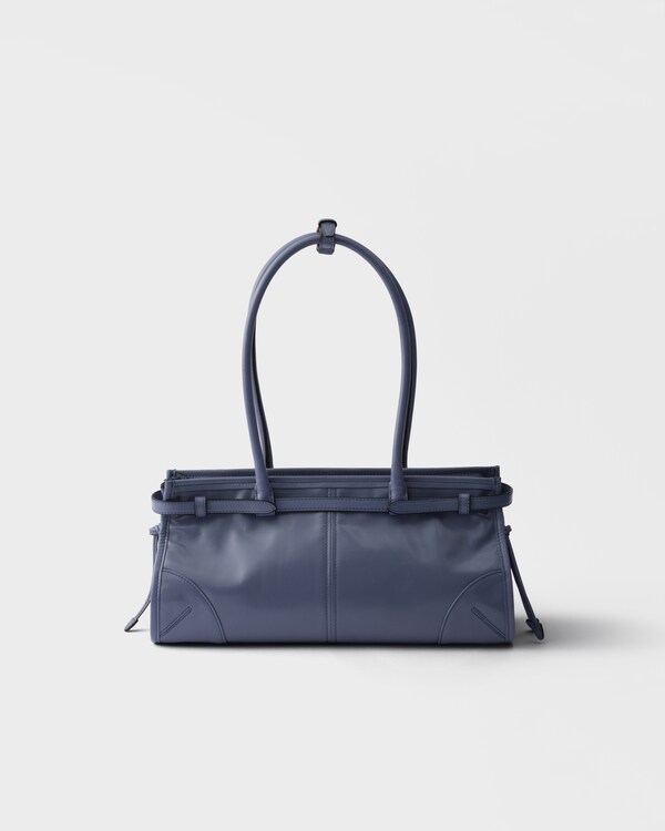 Prada Bonnie medium leather handbag - Aviation Blue Prada Bonnie medium leather handbag - Aviation Blue
