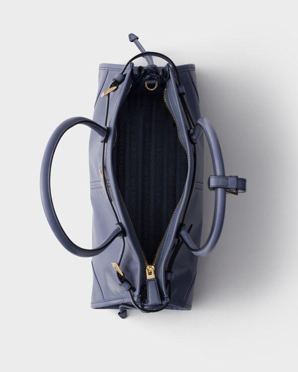 Prada Bonnie medium leather handbag - Aviation Blue Prada Bonnie medium leather handbag - Aviation Blue