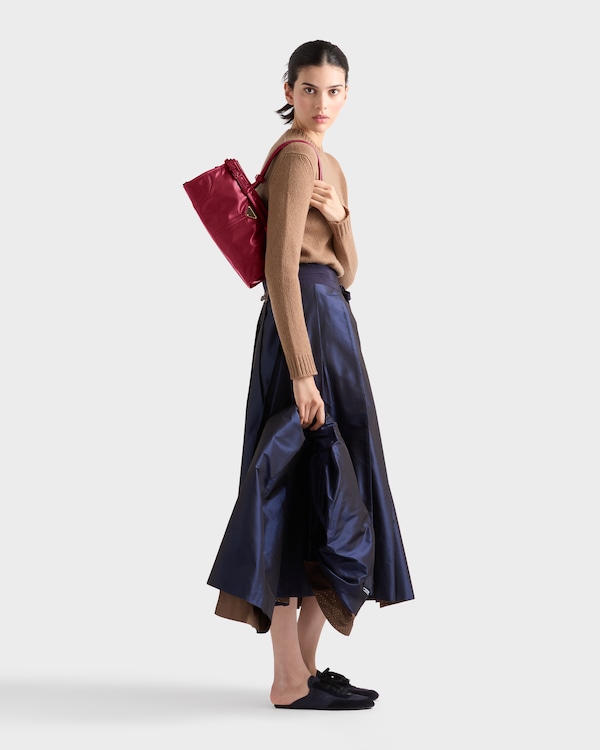 Prada Bonnie medium leather handbag - Ruby red Prada Bonnie medium leather handbag - Ruby red