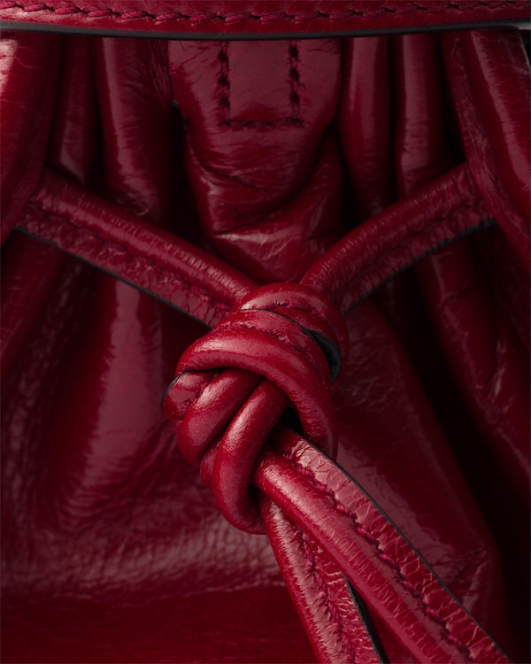 Prada Bonnie medium leather handbag - Ruby red Prada Bonnie medium leather handbag - Ruby red