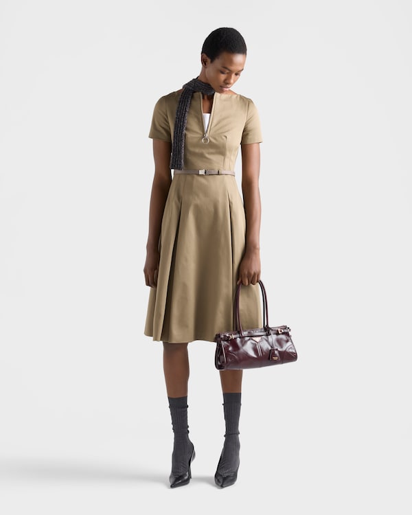 Prada Bonnie medium leather bag - Burgundy Prada Bonnie medium leather bag - Burgundy