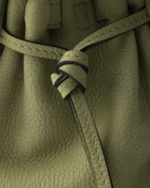 Prada Bonnie medium nubuck leather handbag - Agave Prada Bonnie medium nubuck leather handbag - Agave