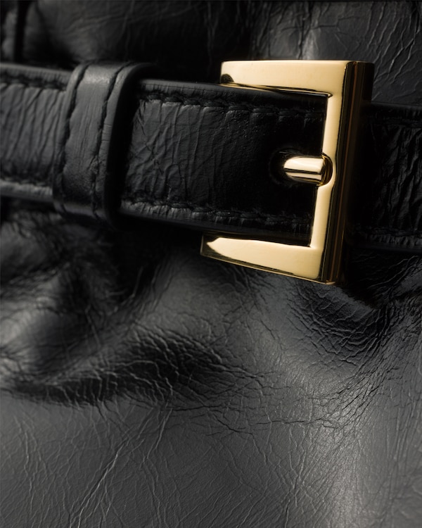 Prada Bonnie large leather handbag - Black Prada Bonnie large leather handbag - Black