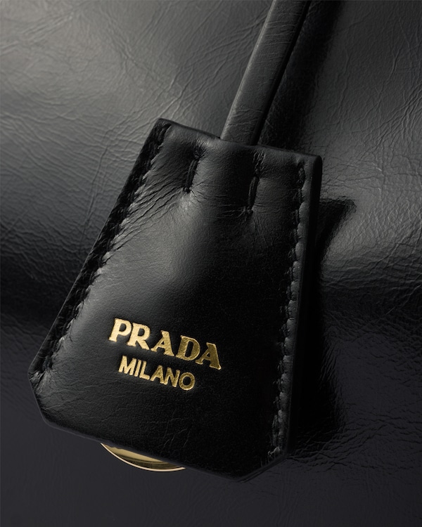 Prada Bonnie large leather handbag - Black Prada Bonnie large leather handbag - Black