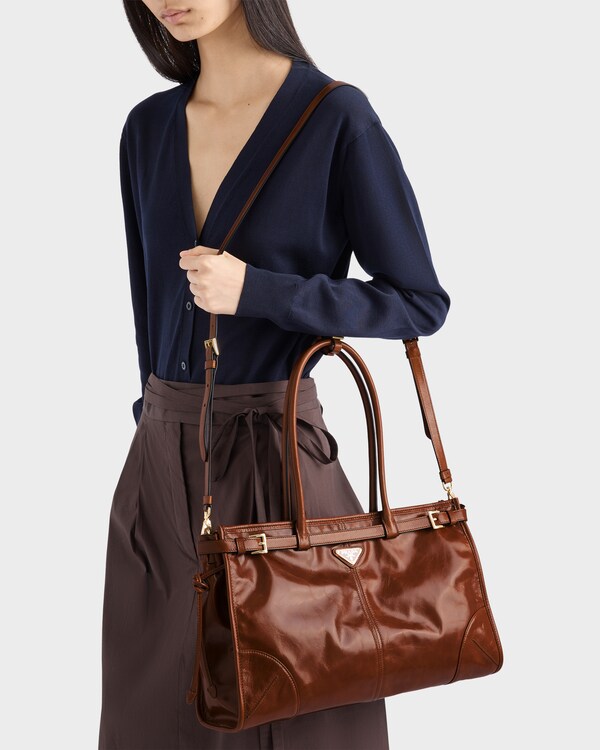 Prada Bonnie large leather handbag Prada Bonnie large leather handbag