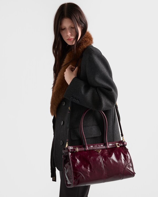 Bolso grande Prada Bonnie de piel Bolso grande Prada Bonnie de piel