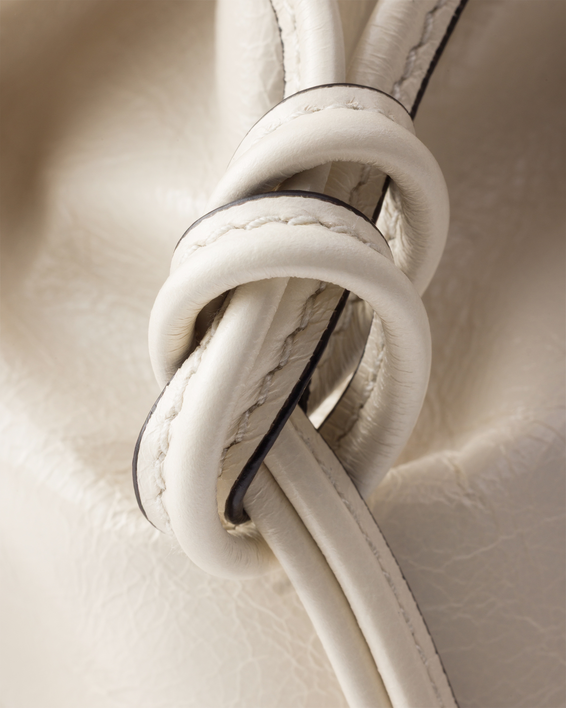 White Prada Bonnie Large Leather Handbag | PRADA