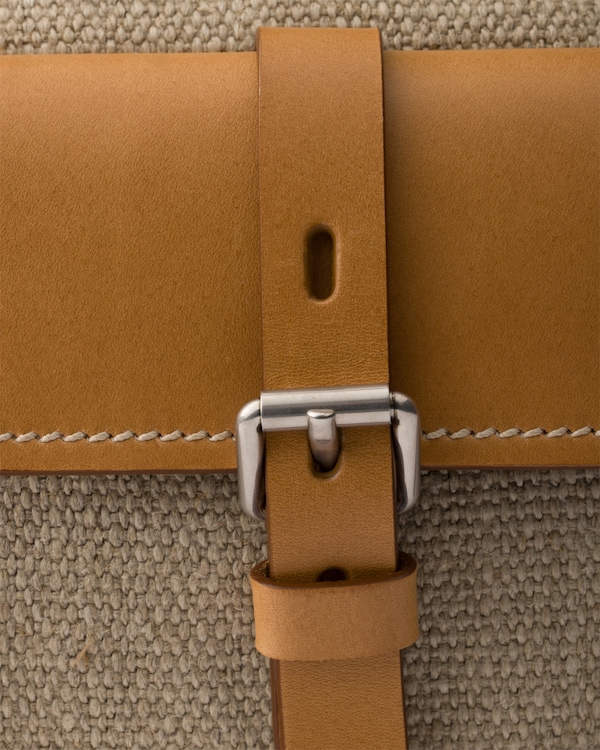 Prada Bonnie linen and leather tote bag - Rope/Natural Prada Bonnie linen and leather tote bag - Rope/Natural