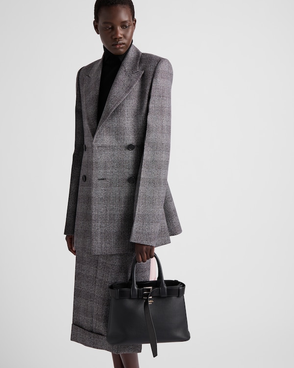 Prada Buckle small leather handbag with belt Prada Buckle small leather handbag with belt