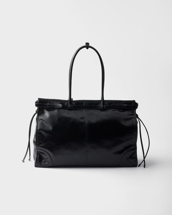 Prada Bonnie extra-large leather bag - Black Prada Bonnie extra-large leather bag - Black