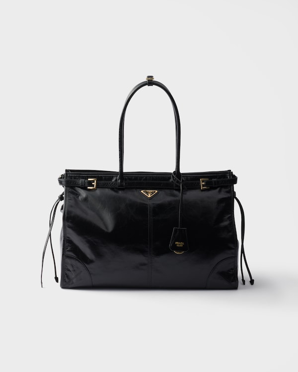 Prada Bonnie extra-large leather bag - Black Prada Bonnie extra-large leather bag - Black