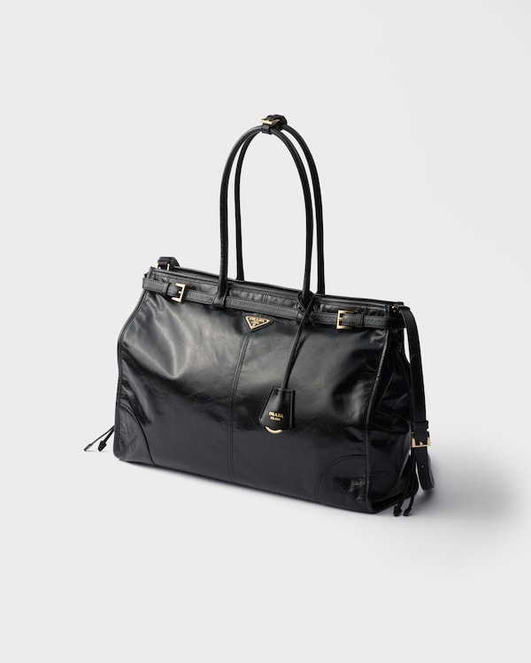 Prada Bonnie extra-large leather bag - Black Prada Bonnie extra-large leather bag - Black