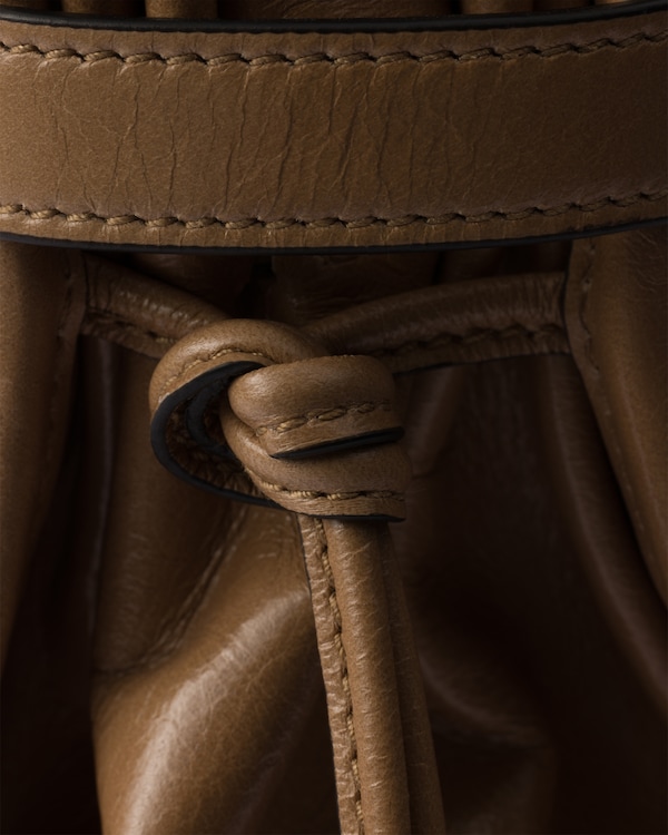 Très grand sac à main Prada Bonnie en cuir Très grand sac à main Prada Bonnie en cuir