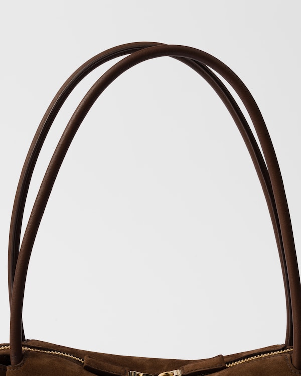 Prada Darling medium suede shoulder bag Prada Darling medium suede shoulder bag