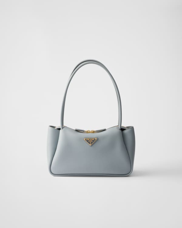 ホワイト レザーショルダーバッグ | PRADA