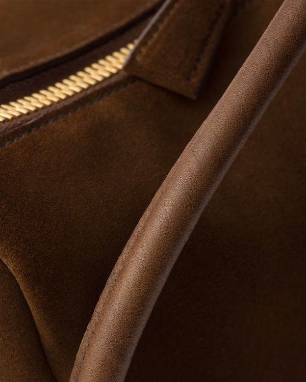 Prada Darling suede handbag - Cocoa Brown Prada Darling suede handbag - Cocoa Brown