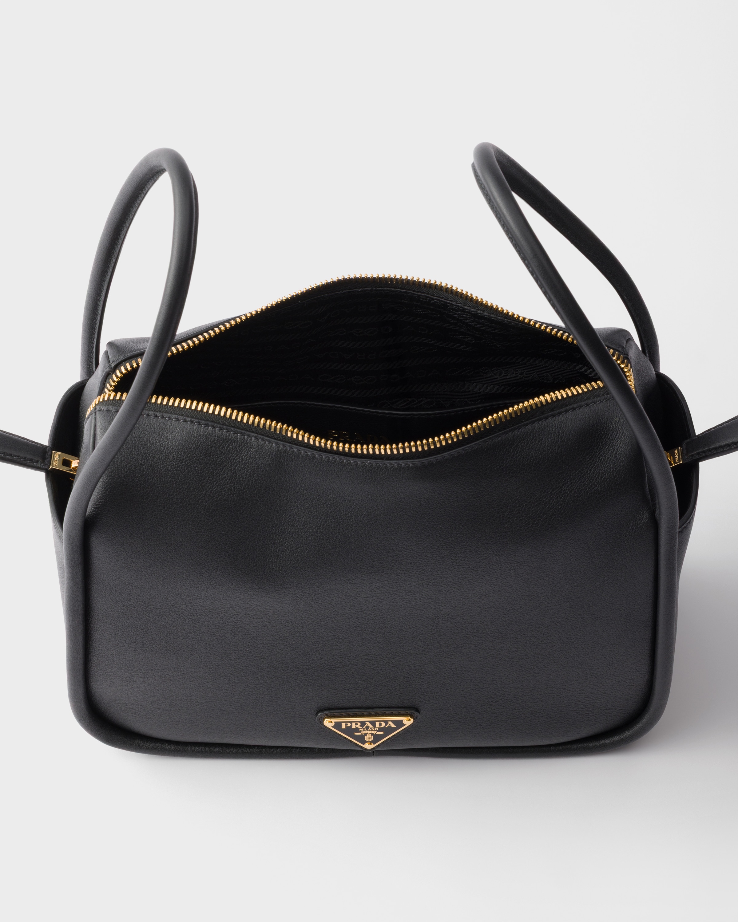 Black Prada Darling Leather Handbag | PRADA - Germany