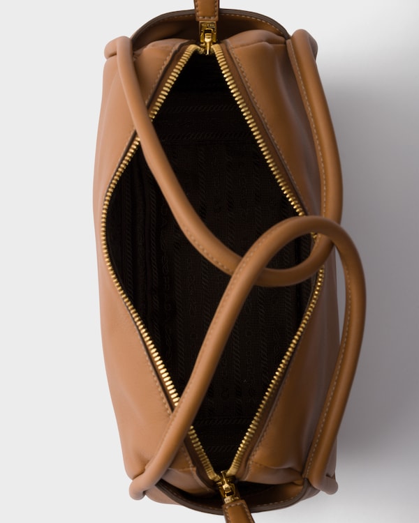 حقيبة يد Prada Darling من الجلد - كراميل حقيبة يد Prada Darling من الجلد - كراميل