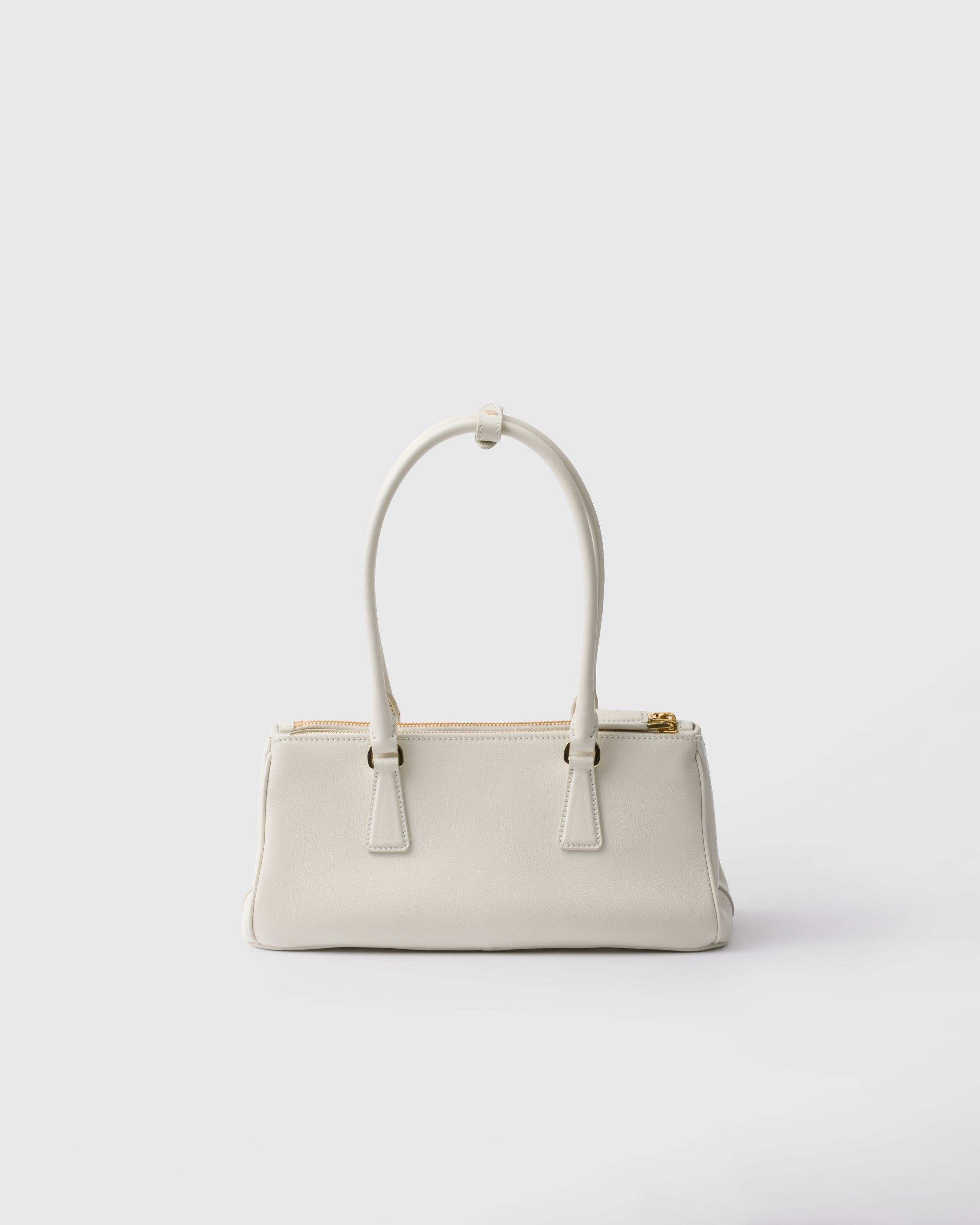 Prada Medium Galleria Leather Tote Bag In Weiss