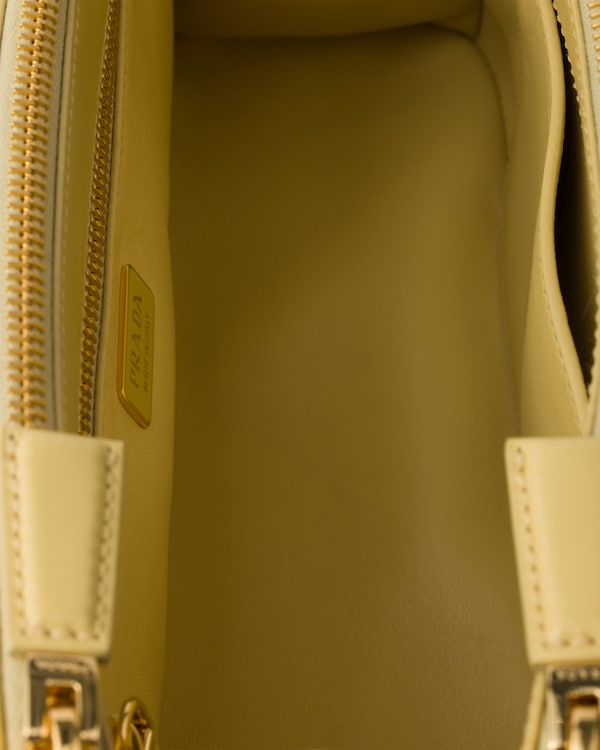 Borsa Prada Galleria medium in pelle - Vaniglia Borsa Prada Galleria medium in pelle - Vaniglia