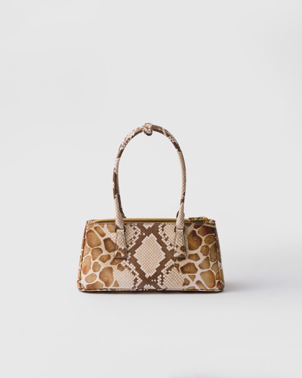 프라다 갤러리아 미디엄 프린티드 사피아노 가죽 백 프라다 갤러리아 미디엄 프린티드 사피아노 가죽 백