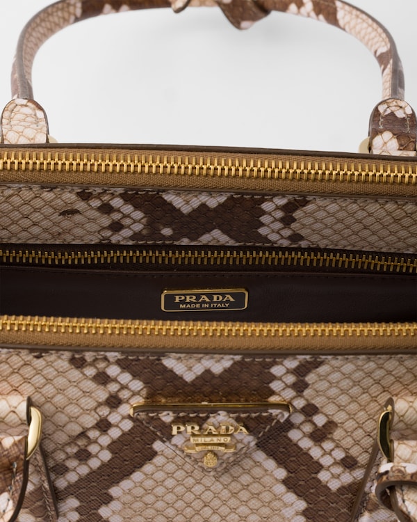 프라다 갤러리아 미디엄 프린티드 사피아노 가죽 백 프라다 갤러리아 미디엄 프린티드 사피아노 가죽 백