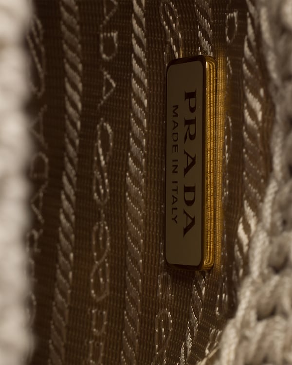 Minibolso de croché en algodón - Cuerda Minibolso de croché en algodón - Cuerda