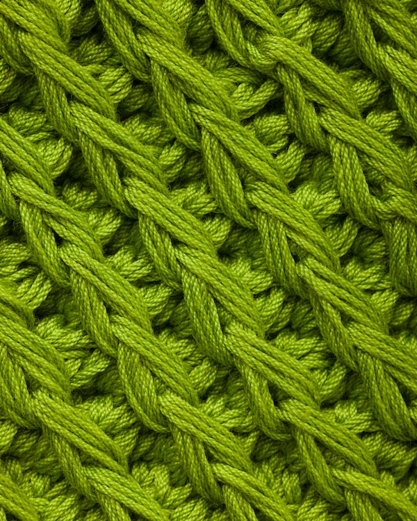 Mini cotton crochet handbag - Lawn Green Mini cotton crochet handbag - Lawn Green