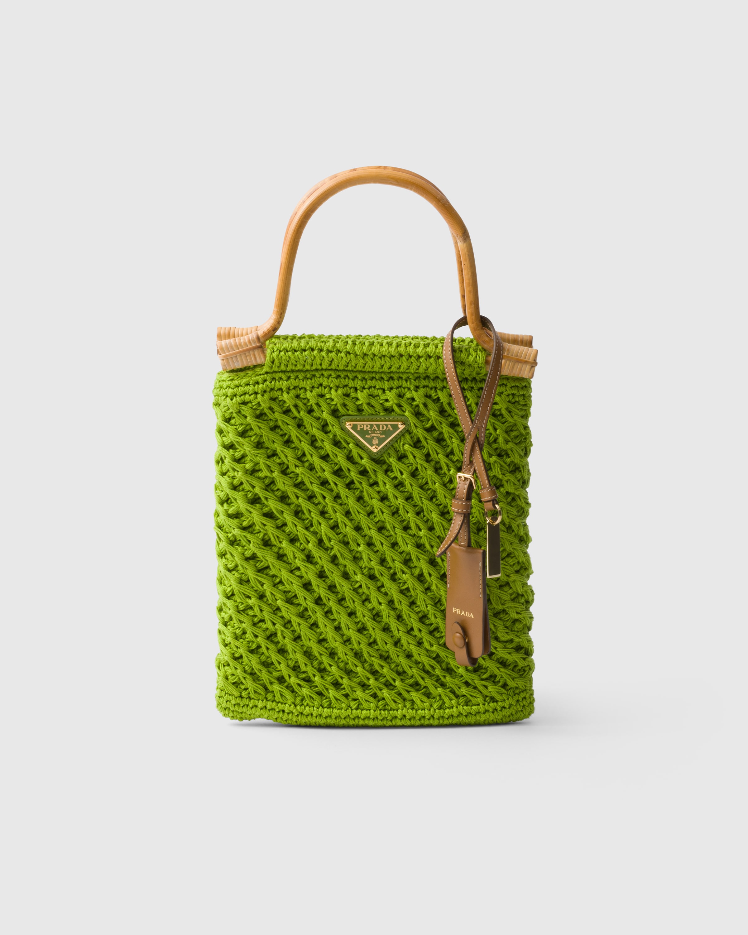 Prada Cotton Crochet Mini-handbag
