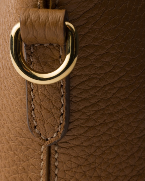Leather mini handbag - Caramel Leather mini handbag - Caramel