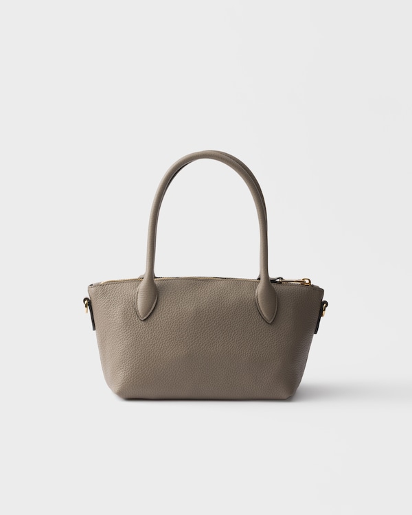 Leather mini handbag - Clay Gray Leather mini handbag - Clay Gray