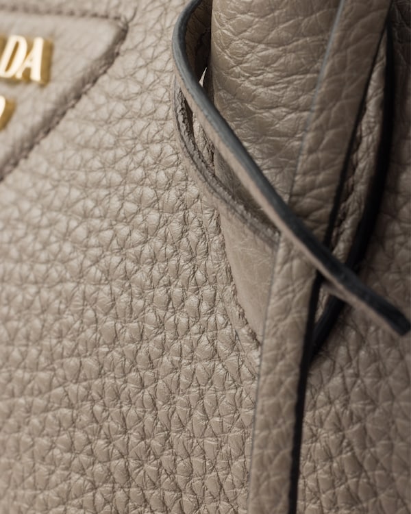 Leather mini handbag - Clay Gray Leather mini handbag - Clay Gray