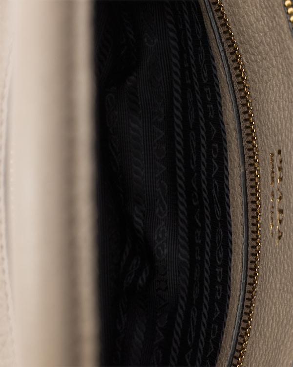 Leather mini handbag - Clay Gray Leather mini handbag - Clay Gray