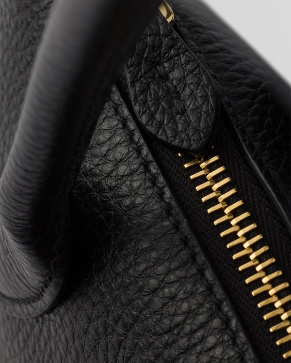 가죽 미니 핸드백 - 블랙 가죽 미니 핸드백 - 블랙