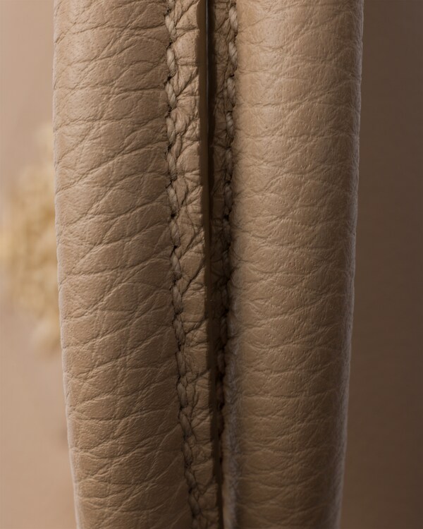 Leather mini handbag - Cameo Beige Leather mini handbag - Cameo Beige