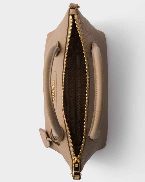 Leather mini handbag - Cameo Beige Leather mini handbag - Cameo Beige