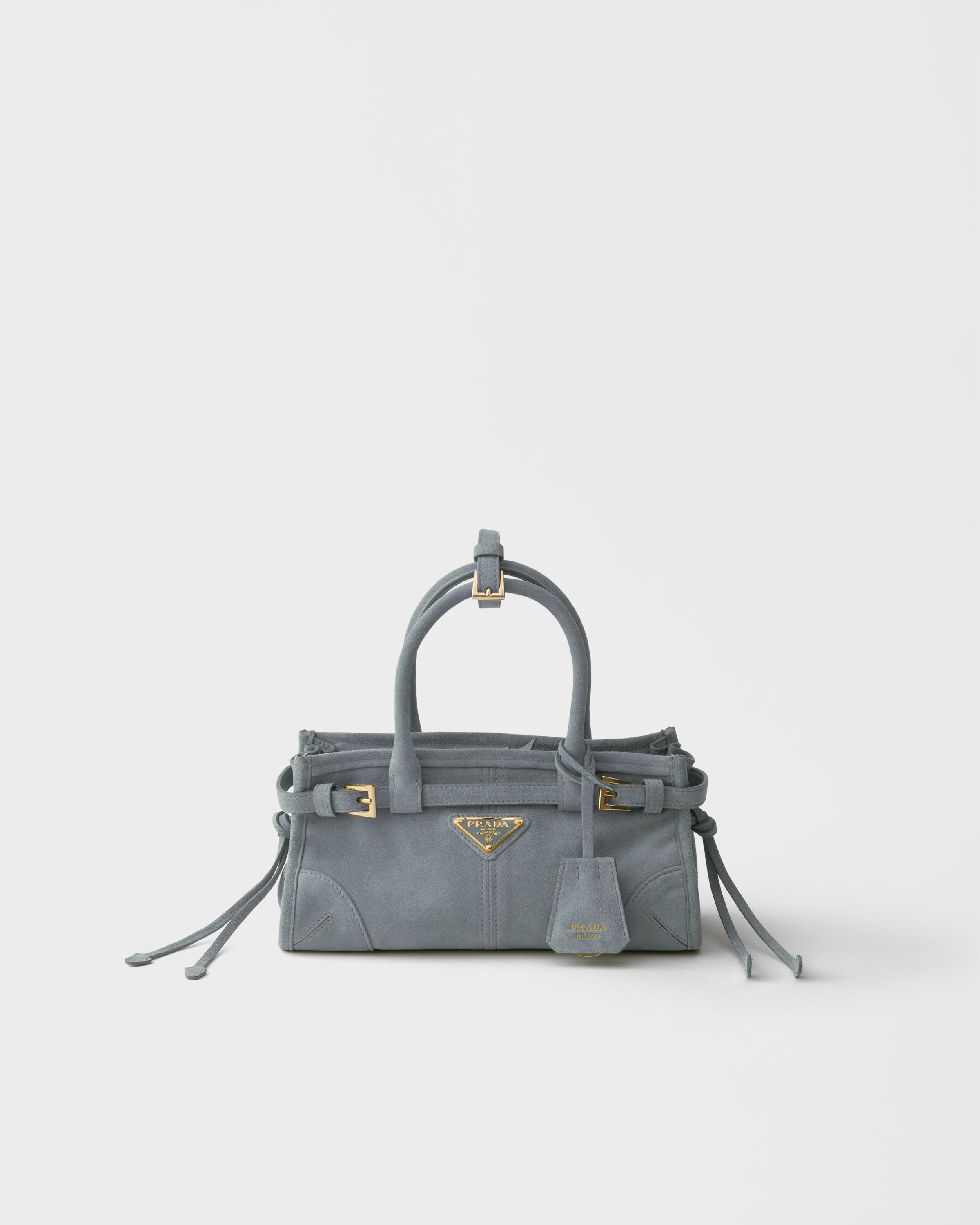 Opaline Prada Bonnie suede mini handbag | PRADA - Hong Kong SAR China