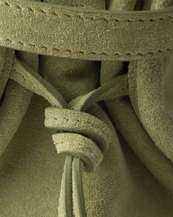 Prada Bonnie suede mini handbag - Agave Prada Bonnie suede mini handbag - Agave