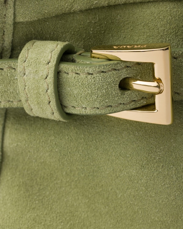 Prada Bonnie suede mini handbag - Agave Prada Bonnie suede mini handbag - Agave
