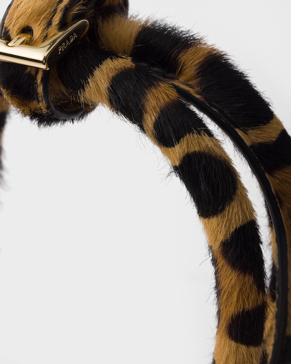 Bolso de piel estampada mini Prada Bonnie Bolso de piel estampada mini Prada Bonnie