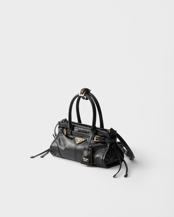 Prada Bonnie leather mini-bag - Black Prada Bonnie leather mini-bag - Black