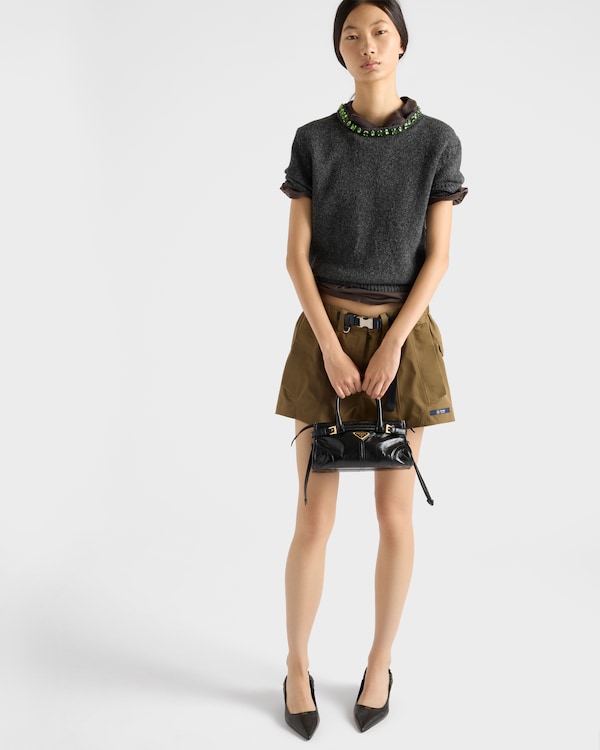 Prada Bonnie leather mini handbag - Black Prada Bonnie leather mini handbag - Black