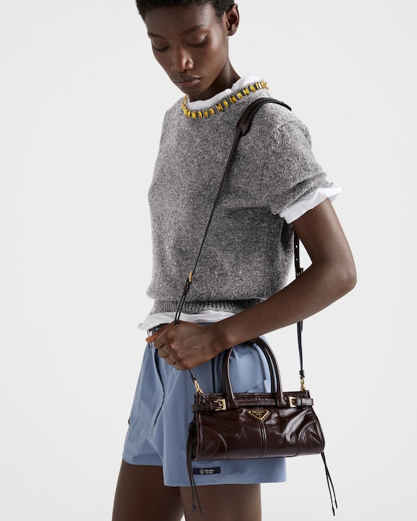 Prada Bonnie leather mini handbag Prada Bonnie leather mini handbag