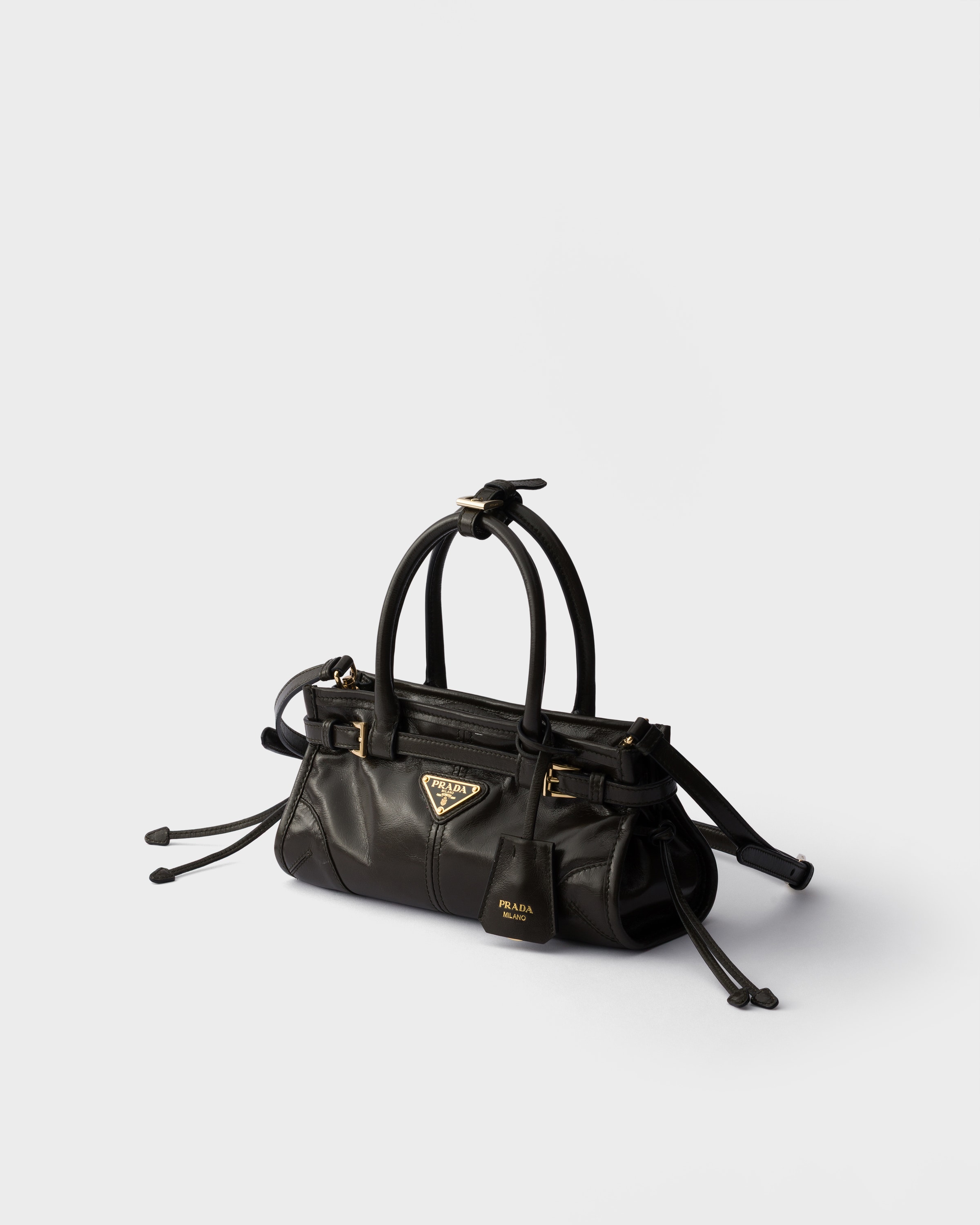 PRADA プラダ ボニー ミニ Bonnie Mini Forest Prada Bonnie Leather Mini-bag | PRADA - United States