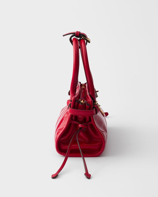 Prada Bonnie leather mini handbag - Red Prada Bonnie leather mini handbag - Red