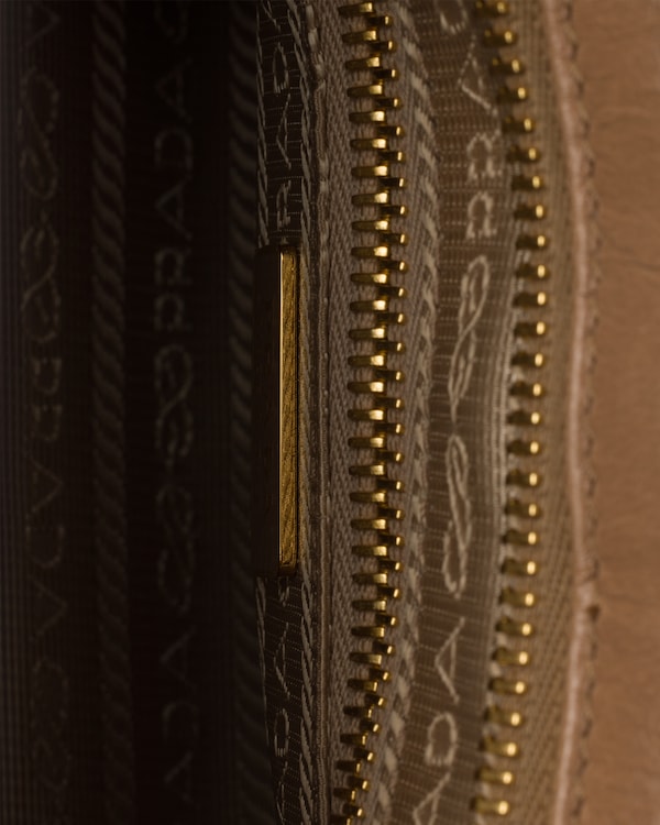 Prada Bonnie leather mini handbag - Cameo Prada Bonnie leather mini handbag - Cameo