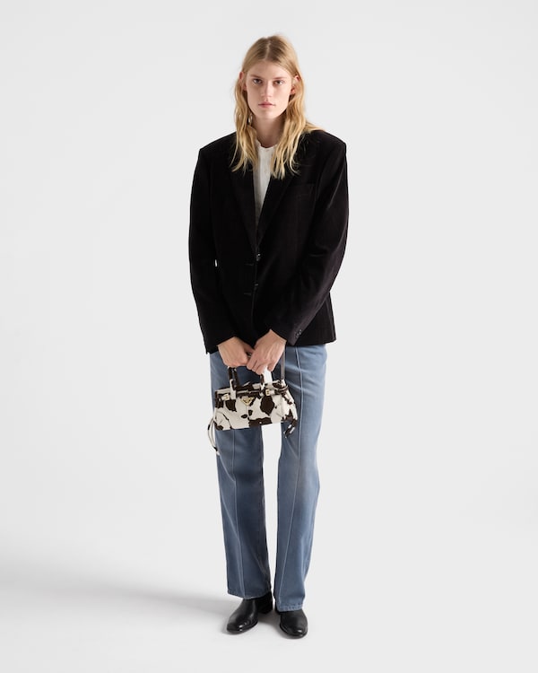 Minibolso de piel estampada Prada Bonnie Minibolso de piel estampada Prada Bonnie